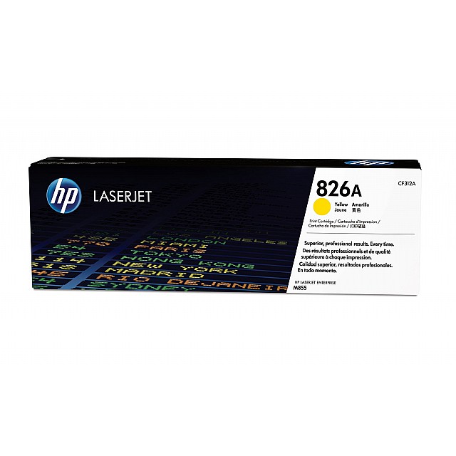 HP 826A original Toner cartridge CF312A yellow standard capa
