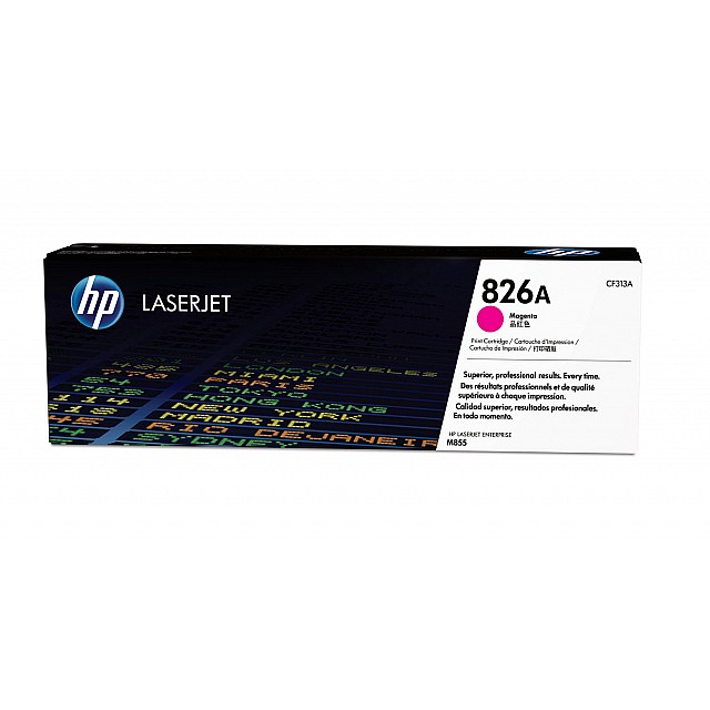 HP 826A original Toner cartridge CF313A magenta standard cap