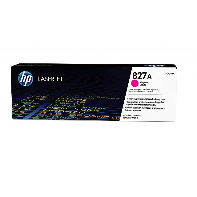 HP 827A original Toner cartridge CF303A magenta standard cap