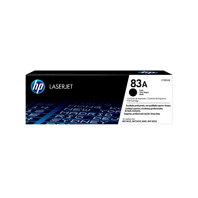 HP 83A original Toner cartridge CF283A black standard capaci