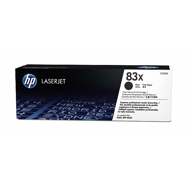 HP 83X original Toner cartridge CF283X black high capacity 2