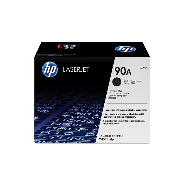HP 90A original Toner cartridge CE390A black standard capaci