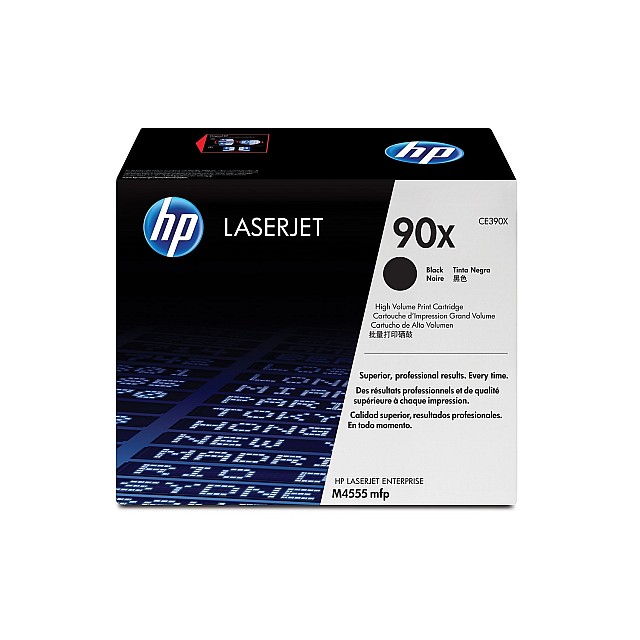 HP 90X original Toner cartridge CE390X black high capacity 2