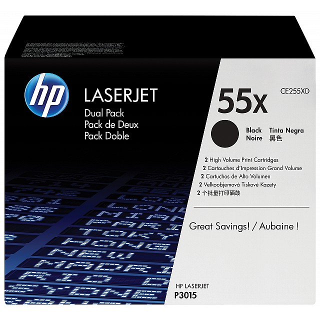 HP original LaserJet CE255XD original Toner cartridge black