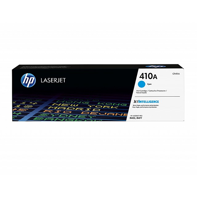 HP 410A original Toner cartridge CF411A cyan