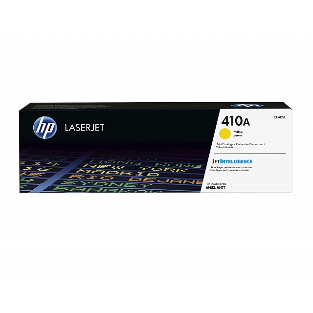 HP 410A original Toner cartridge CF412A yellow