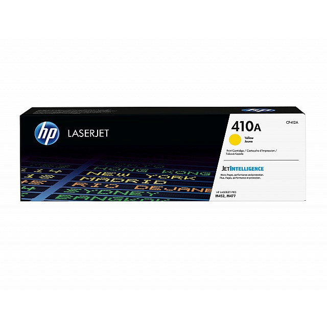 HP 410A original Toner cartridge CF412A yellow