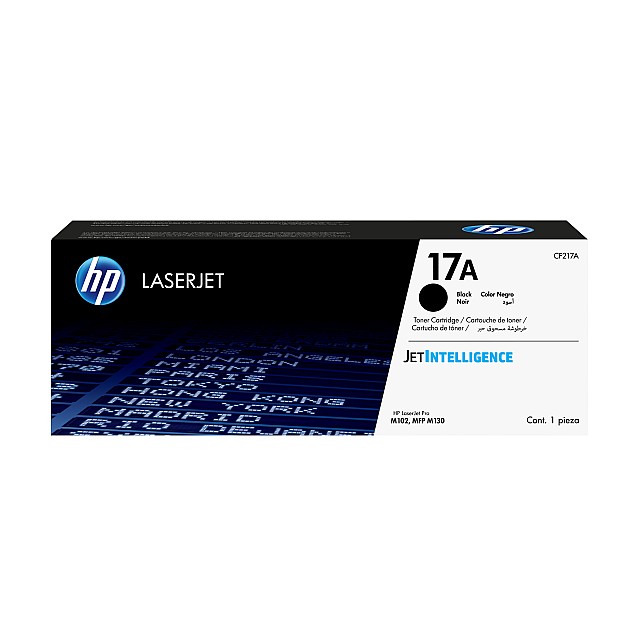 HP 17A original LaserJet Toner Black CF217A
