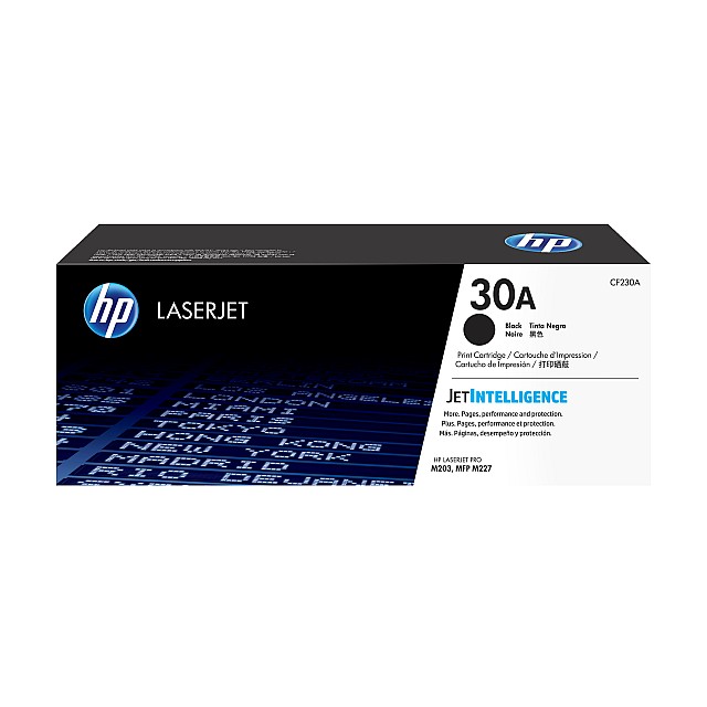 HP 30A original LaserJet Toner cartridge CF230A Black