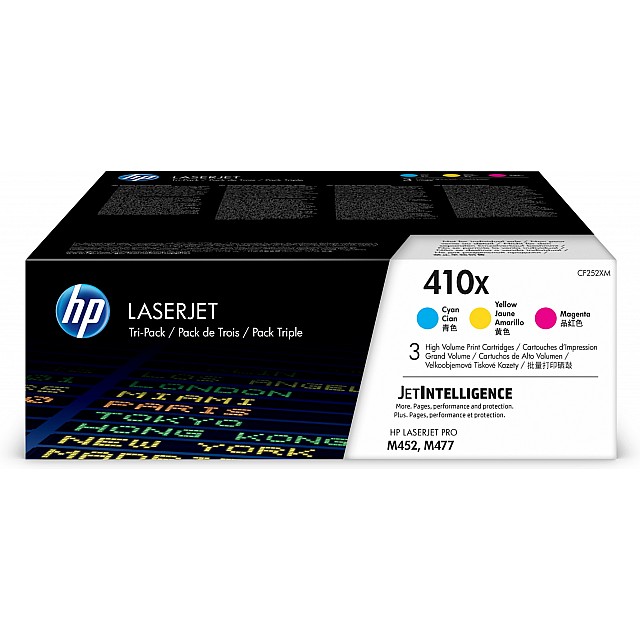 HP 410X original LaserJet Toner cartridge CF325XM Cyaan Mage