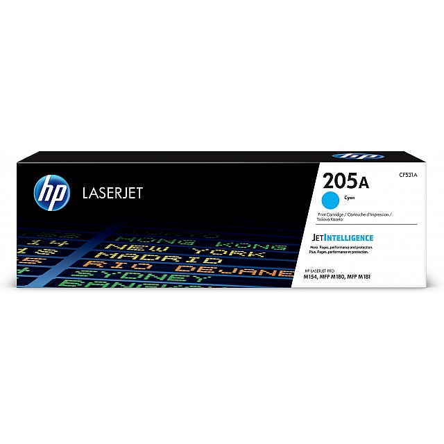 HP 205A Original  Cyan LaserJet Toner Cartridge