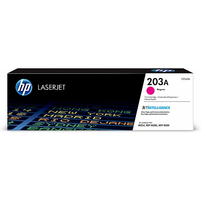 HP 203A Original Magenta LaserJet Toner Cartridge