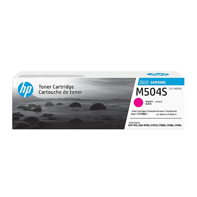 SAMSUNG original Toner cartridge LT-M504S/ELS Magenta Toner