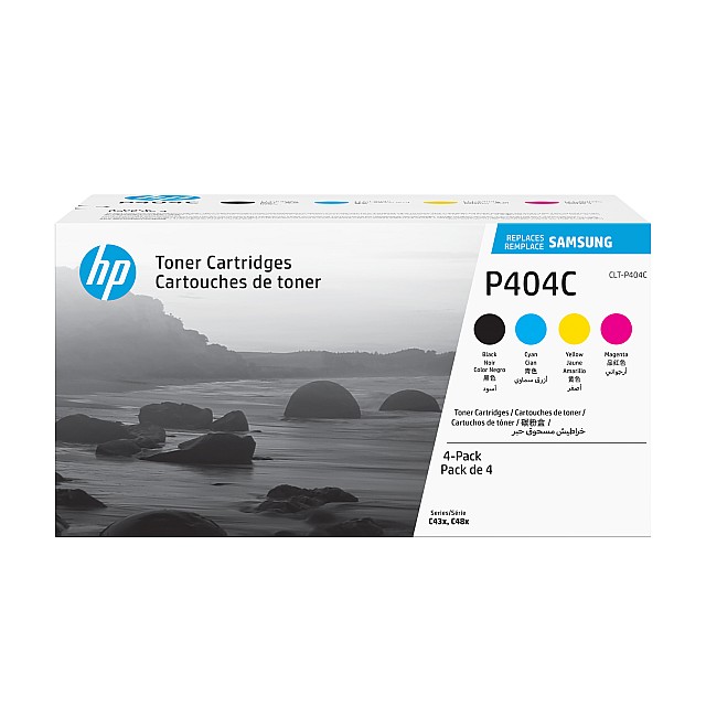 SAMSUNG CLT-P404C/ELS 4-pk CYMK Toner Crt