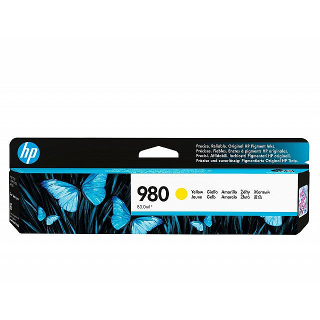 HP 980A original Ink cartridge D8J09A yellow standard capaci