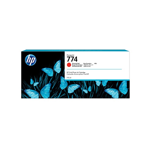 HP 774 775-ml Chromatic Red Ink Cartridge