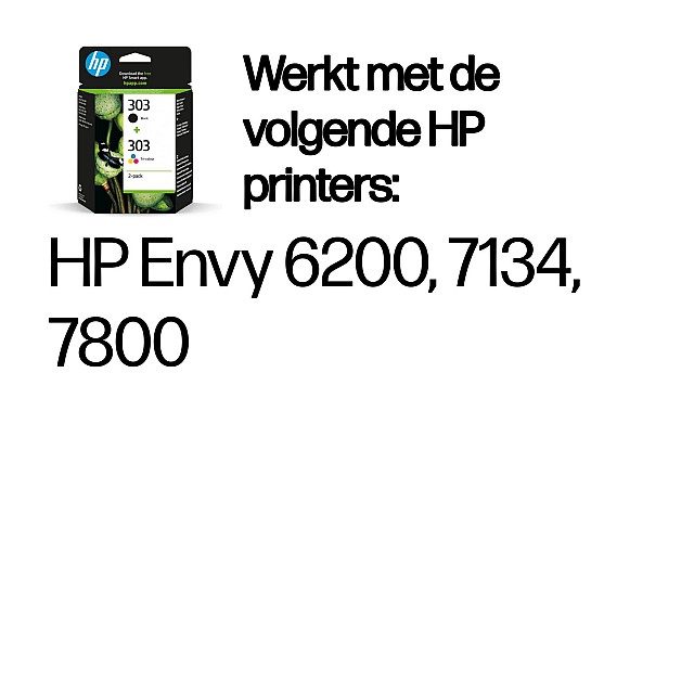 HP 303 2-pack Black/Tri-color Original Ink Cartridge HP 303 2-pack Black/Tri-color Original Ink Cartridge
