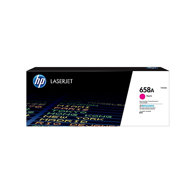 HP 658A Magenta LaserJet Toner Cartridge
