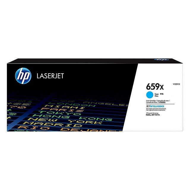 HP 659X High Yield Cyan Original LaserJet Toner Cartridge