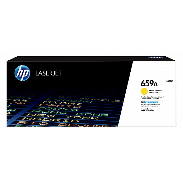 HP 659A Yellow Original LaserJet Toner Cartridge