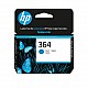 HP 364 original Ink cartridge CB318EE 301 cyan standard capa HP 364 original Ink cartridge CB318EE 301 cyan standard capa