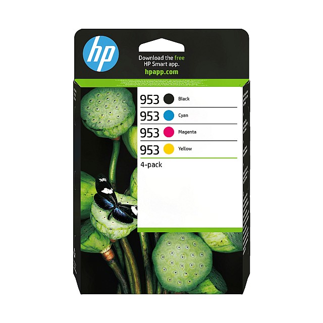 HP 953 CMYK Original Ink Cartridge 4-Pack HP 953 CMYK Original Ink Cartridge 4-Pack