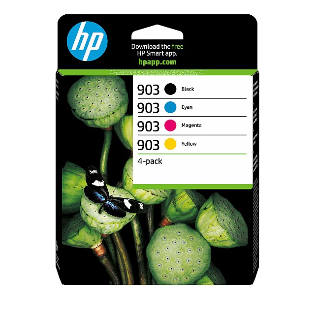 HP 903 CMYK Original Ink Cartridge 4-Pack