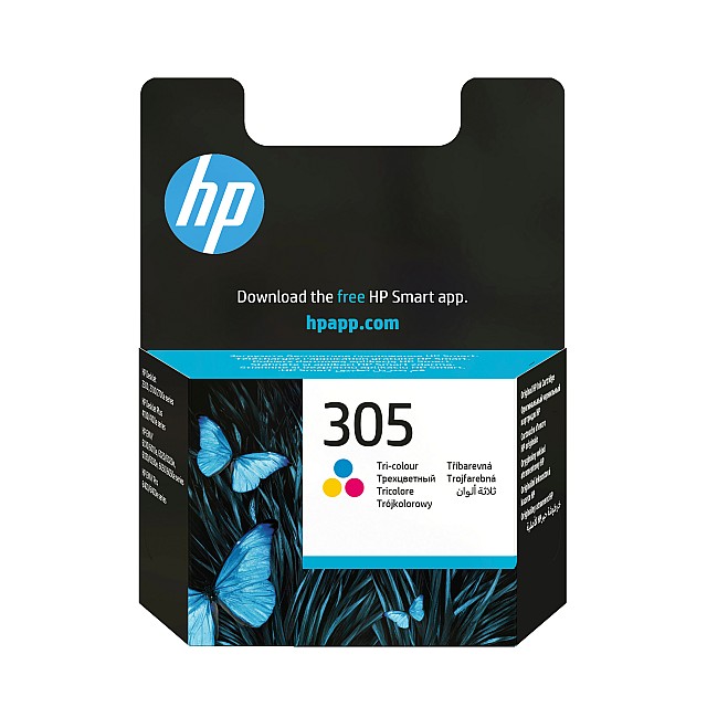 HP 305 Tri-color Original Ink Cartridge