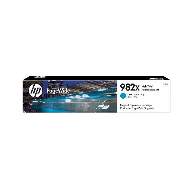 HP 982X High Yield Cyan Original PageWide Cartridge