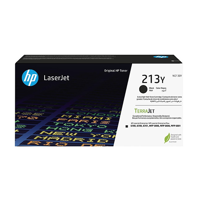 HP 213Y Black Original LaserJet Toner Cartridge