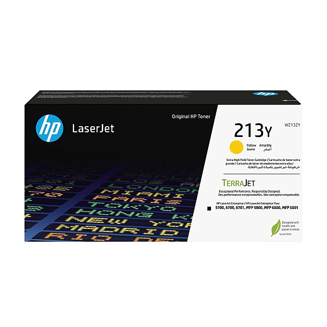 HP 213Y Yellow Original LaserJet Toner Cartridge