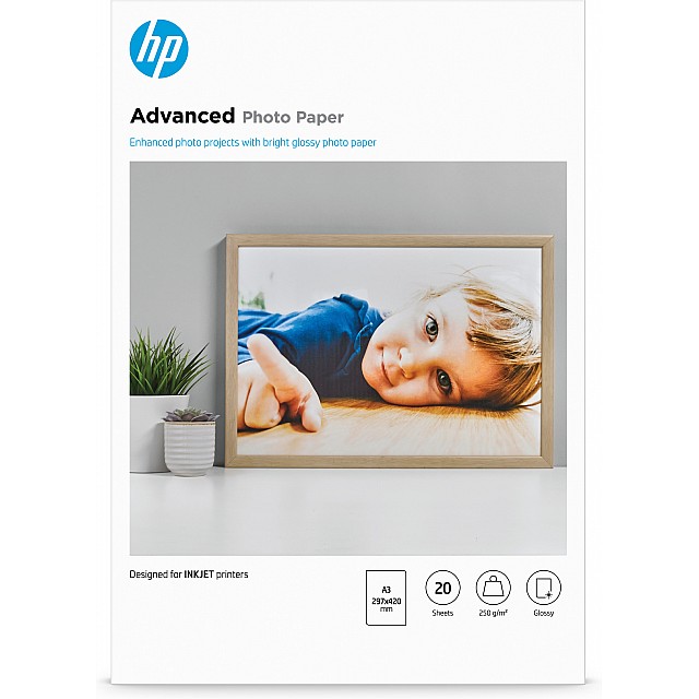 HP original Advanced glossy photo paper white Ink cartridge