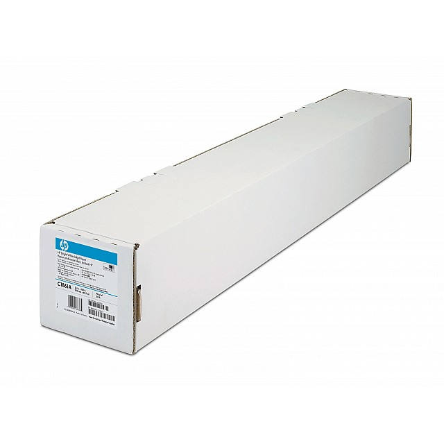 HP Papier helder wit inktjet 90g/m2 841mm x 45.7m 1 rol 1-pa