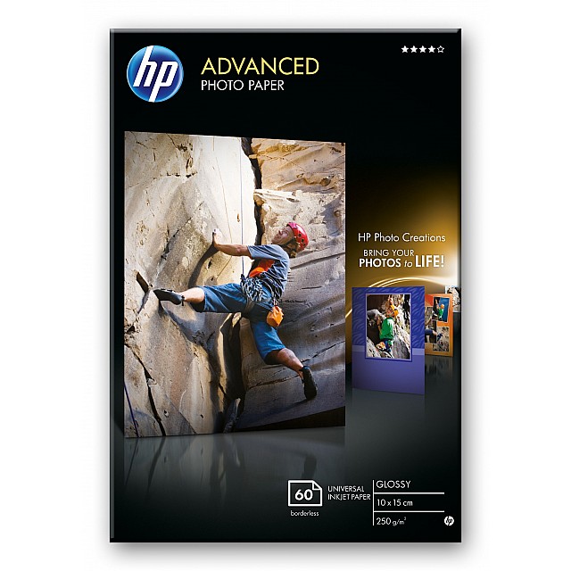 HP Q8008A Advanced glossy photo paper wit inktjet 250g/m2 10