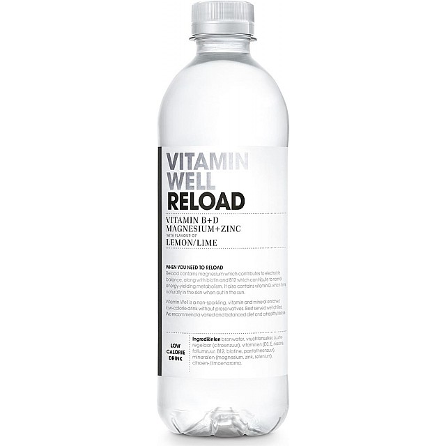 VITAMIN WELL LEMON/LIME PK12