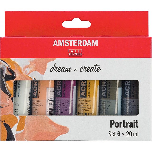 ACRYLVERF 20ML 6X PORTRET