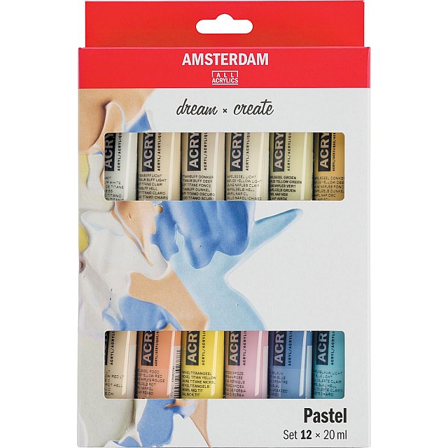 ACRYLVERF 20ML 12X PASTEL