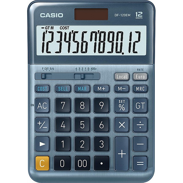 CASIO BUREAUREKENM DF120EM