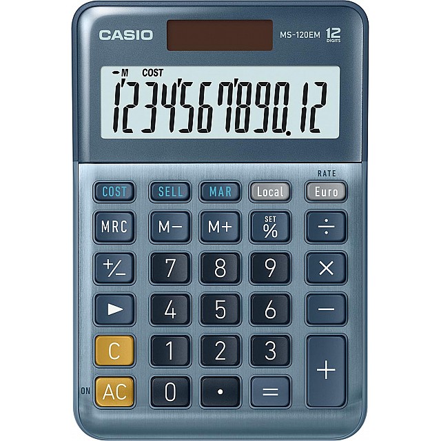 CASIO BUREAUREKENM MS120EM