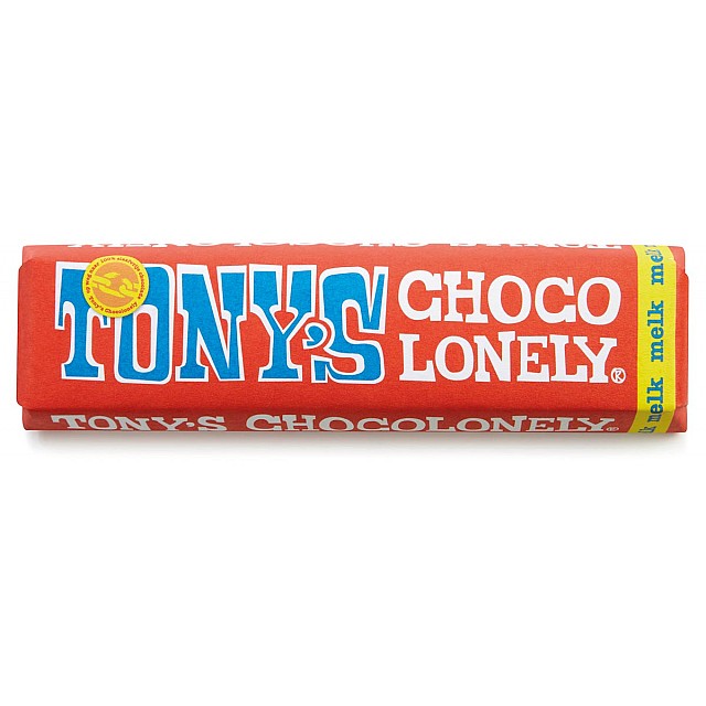TONY'S CHOCOLONELY 50G MELK