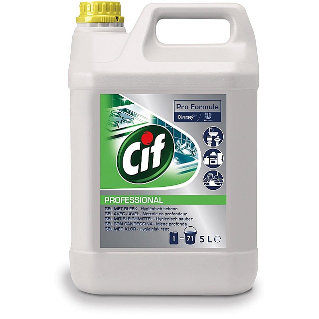 CIF PRO GEL BLEEKMIDDEL 5L