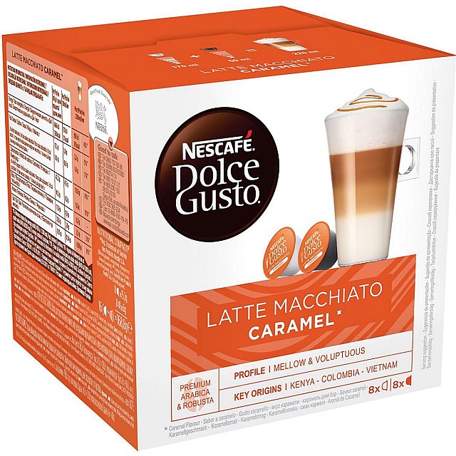 DOLCE GUSTO LATTE MAC CAR PK16
