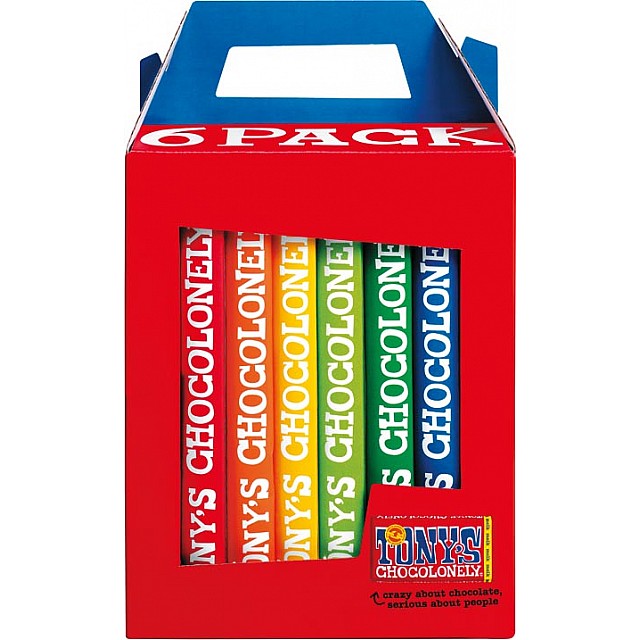 TONY'S CHOCOLONELY 180G 6ST
