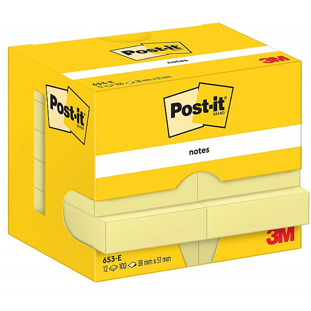 POST-IT 100V 38X51 GL P12