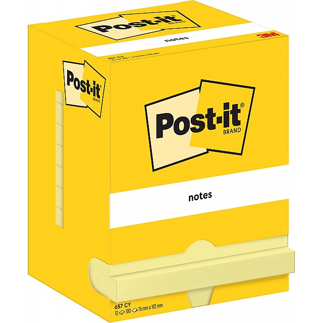 POST-IT 100V 76X102 GL P12