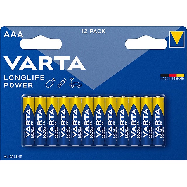 VARTA LONGLIFE POWER AAA BL12
