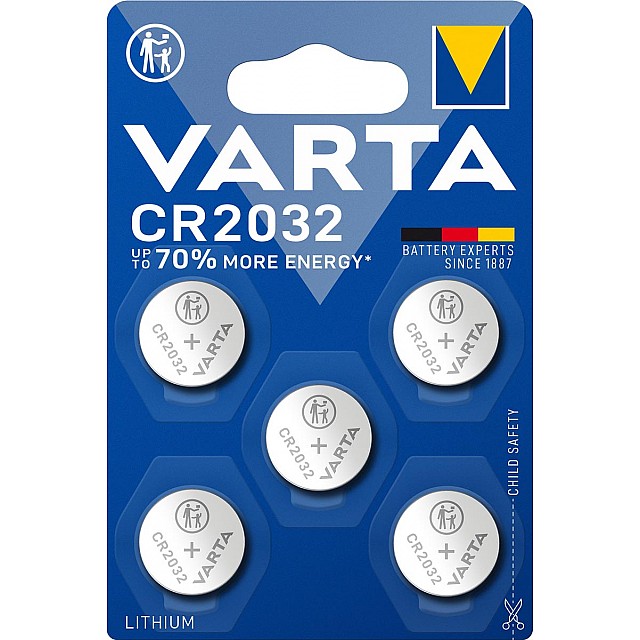 VARTA KNOOPCEL CR2032 BL5
