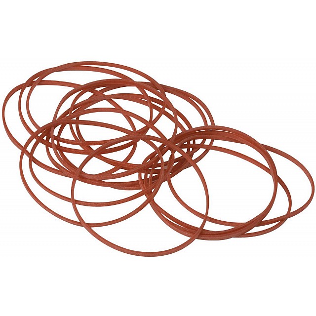 ELASTIEKEN 1,5X80MM 100G ROOD