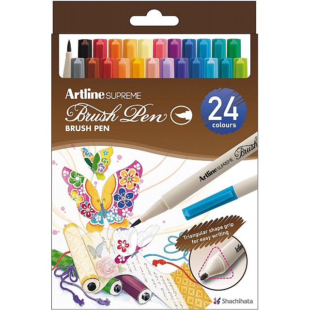 ARTLINE SUPREME BRUSHPEN SET24
