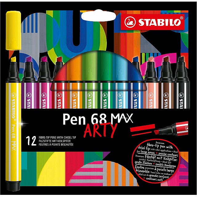 STABILO PEN 68 MAX ARTY 12X